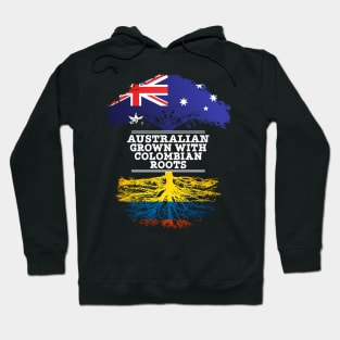 Australian Grown With Colombian Roots - Gift for Colombian With Roots From Colombia Hoodie